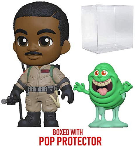 Funko 5 Star: Ghostbusters - Winston Zeddemore & Slimer 5 Star Action Figure (Includes Compatible Pop Box Protector Case)