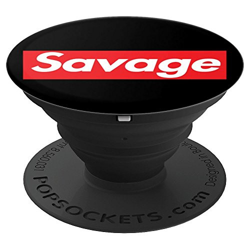 Savage Box Logo - PopSockets Grip and Stand for Phones and Tablets