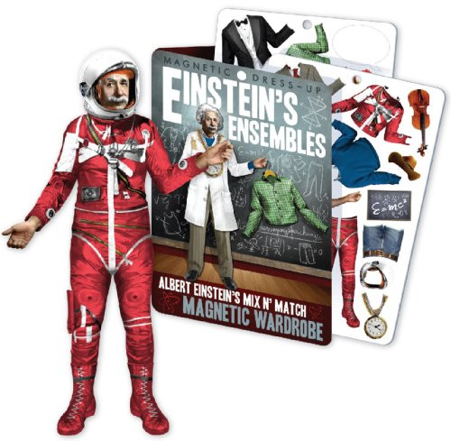 Einstein's Ensembles - Albert Einstein Magnetic Dress Up Doll Play Set