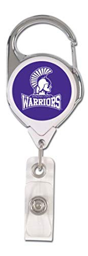 Winona State University Warriors Premium Badge Reel Id Holder