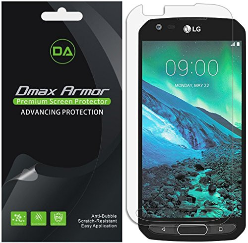 [6-Pack] Dmax Armor for LG X Venture Anti-Glare & Anti-Fingerprint (Matte) Screen Protector - Lifetime Replacements Warranty -Retail Packaging