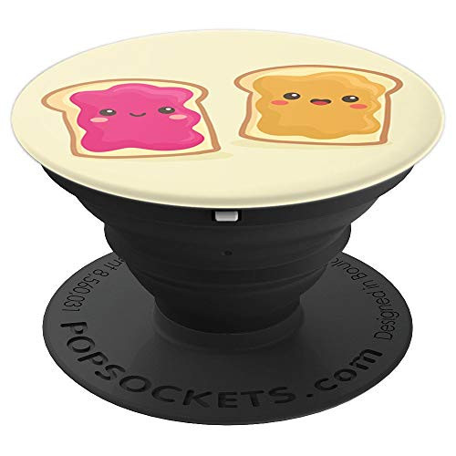 Peanut Butter And Jelly Sandwich Cute Gift For Girls - PopSockets Grip and Stand for Phones and Tablets