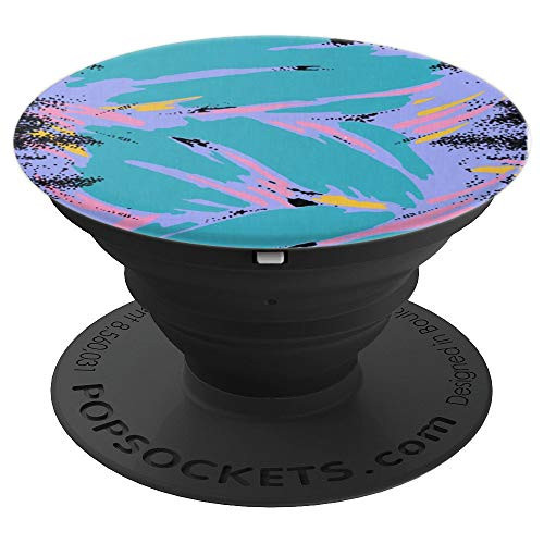 Retro 80's 90's Splash Pop Socket - PopSockets Grip and Stand for Phones and Tablets