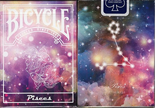 Constellation Bicycle Playing Cards - 12 Designs (Pisces)