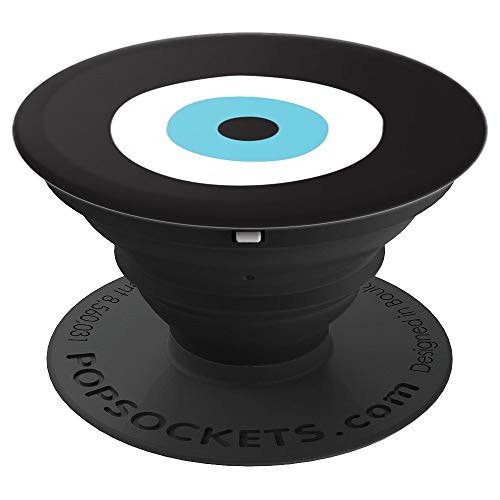 Blue Evil Eye Greek Mati  PopSockets Grip and Stand for Phones and Tablets