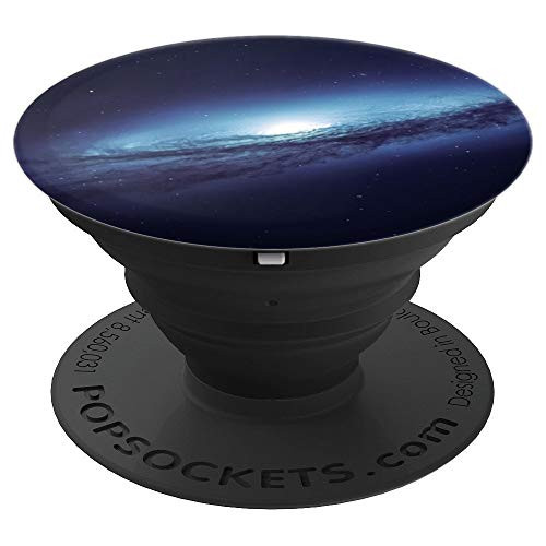 Space Pop Sockets Blue & White Nebula Beautiful Galaxy Theme - PopSockets Grip and Stand for Phones and Tablets