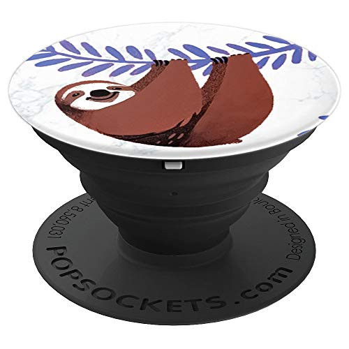 Sloth Hanging the Leaves PopSockets Phone Ring Holder Stand - PopSockets Grip and Stand for Phones and Tablets Sloth Hanging the Leaves PopSockets Phone Ring Holder Stand - PopSockets Grip and Stand for Phones and Tablets