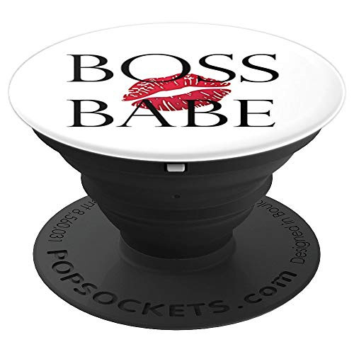 BOSS BABE POPSOCKETS Kiss Grip and Stand for Phones Tablet - PopSockets Grip and Stand for Phones and Tablets