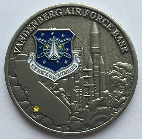 Challenge Coin Vandenberg Air Force Base