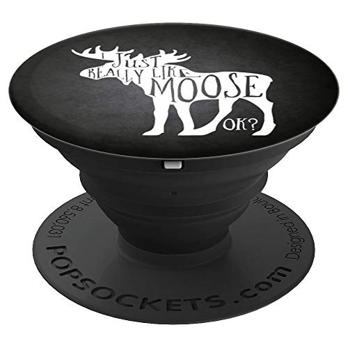 Moose Christmas Gift Stocking Stuffer Ideas Accessories - PopSockets Grip and Stand for Phones and Tablets Moose Christmas Gift Stocking Stuffer Ideas Accessories - PopSockets Grip and Stand for Phones and Tablets