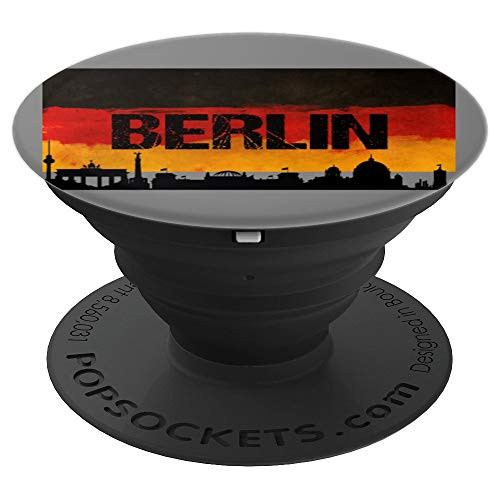 Berlin Germany City Skyline Distressed German Flag PopSockets Grip and Stand for Phones and Tablets Berlin Germany City Skyline Distressed German Flag PopSockets Grip and Stand for Phones and Tablets