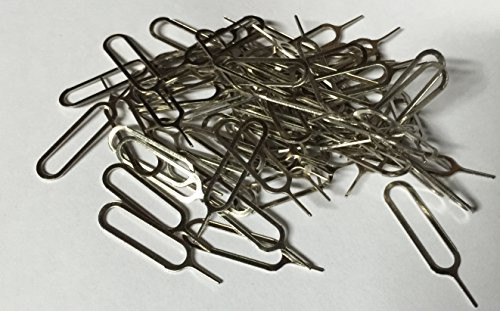 Blue3D(tm) 100x Sim Card Tray Remover Eject Pin Key Tool for iPhone iPad and more 3G 3GS 4G 5 5G 5S 6