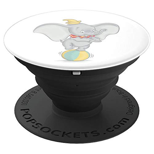 Disney Classic Dumbo Balancing Ball Watercolor Art - PopSockets Grip and Stand for Phones and Tablets