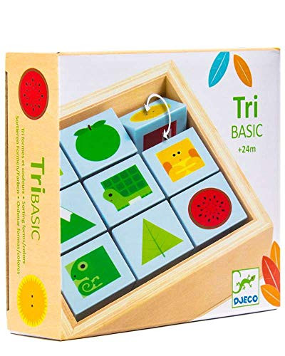 DJECO TriBasic Wooden Puzzle