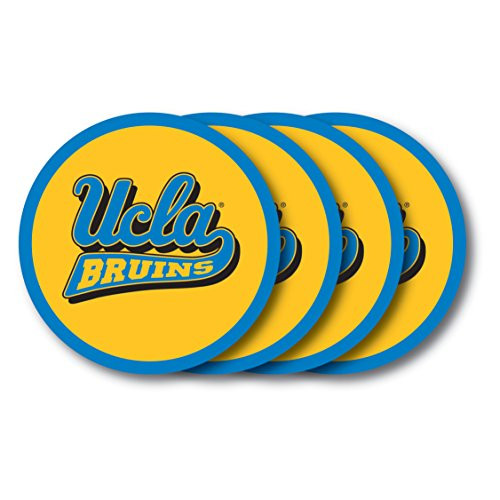 NCAA Ucla Bruins Vinyl Coaster Set (Pack of 4)