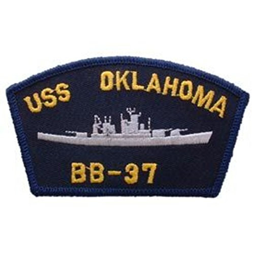 EagleEmblems PM0231 Patch-USS,Oklahoma (3x5.25'')