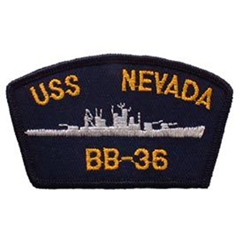 EagleEmblems PM0225 Patch-USS,Nevada (3x5.25'')