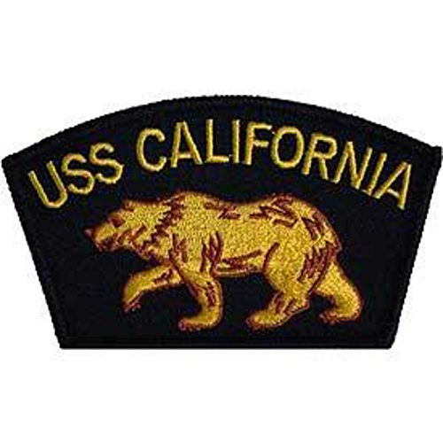EagleEmblems PM0232 Patch-USS,California (3x5.25'')