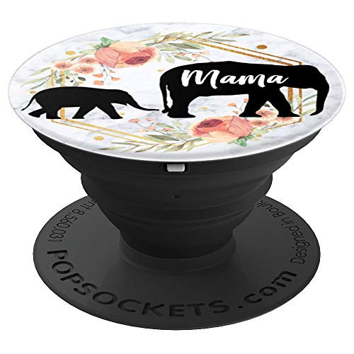 Mama Elephant Pop Socket Rose Grip for Mom Elephant - PopSockets Grip and Stand for Phones and Tablets Mama Elephant Pop Socket Rose Grip for Mom Elephant - PopSockets Grip and Stand for Phones and Tablets