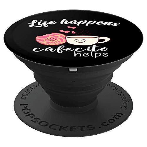 Latina Mom Cute Spanish Cafecito Conchas Pun Mama Gift - PopSockets Grip and Stand for Phones and Tablets Latina Mom Cute Spanish Cafecito Conchas Pun Mama Gift - PopSockets Grip and Stand for Phones and Tablets