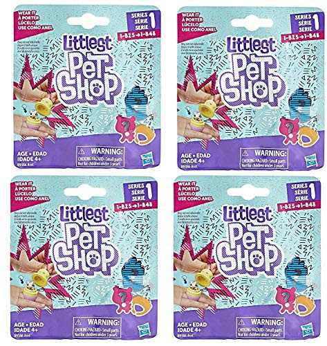Littlest Pet Shops Blind Bag Pets - Pack of 4 (Series 1)