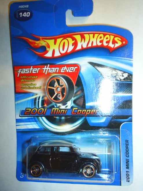 Hot Wheels #2005-140 2001 Mini Cooper Faster Than Ever Wheels Collectible Collector Car Mattel 1:64 Scale