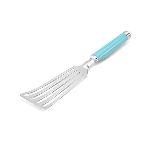 KitchenAid KO024OHAQA Gourmet Stainless Steel Flex Turner, One Size, Aqua Sky KitchenAid KO024OHAQA Gourmet Stainless Steel Flex Turner, One Size, Aqua Sky