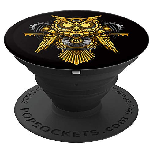 Steampunk Owl Pop Socket: Pop Socket Owl Design - PopSockets Grip and Stand for Phones and Tablets Steampunk Owl Pop Socket: Pop Socket Owl Design - PopSockets Grip and Stand for Phones and Tablets