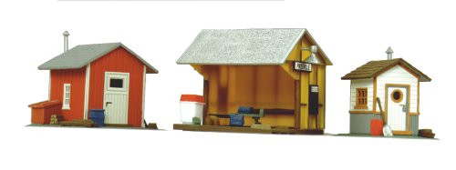 Life-Like Trains HO Scale Building Kits - Trackside Shanties