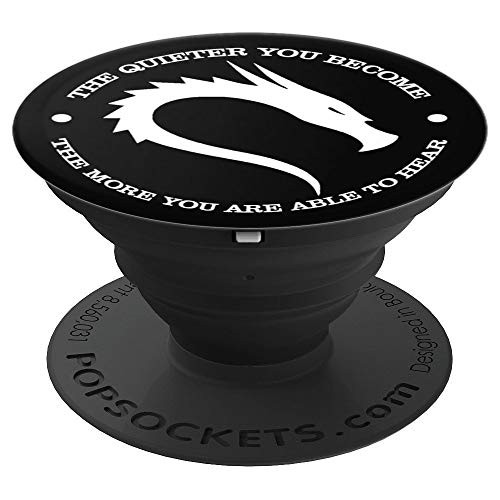 Backtrack Kali Linux with Dragon and Tagline - PopSockets Grip and Stand for Phones and Tablets