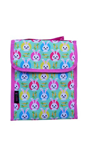 Little Planets Girls All Over Print 16'' Kid School Backpack (Bunny) (Bunny Lunch Bag)
