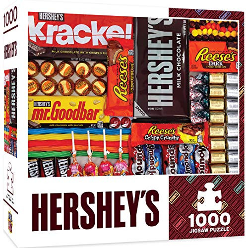 MasterPieces Hershey's Jigsaw Puzzle, Matrix, Chocolate Collage, 1000 Pieces