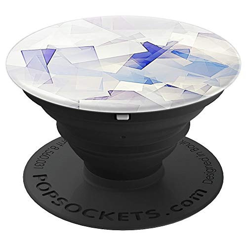 White and Blue Cell Phone Button Holder Pop Out Back Knobs - PopSockets Grip and Stand for Phones and Tablets White and Blue Cell Phone Button Holder Pop Out Back Knobs - PopSockets Grip and Stand for Phones and Tablets