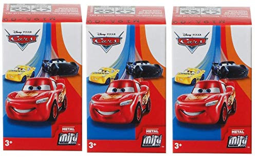Pixar Disney Cars 3 Die-Cast Mini Racers Blind Bags - Bundle of 3