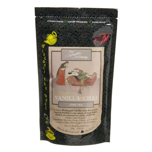 Metropolitan Tea Discovery Loose Tea Pack, Vanilla Chai Chai, 100gm Metropolitan Tea Discovery Loose Tea Pack, Vanilla Chai Chai, 100gm