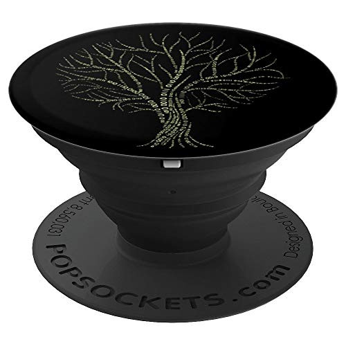 Binary Tree Nerd Computer Coding Programming Science Grip - PopSockets Grip and Stand for Phones and Tablets