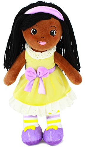 Playtime by Eimmie Soft Rag Doll for Girls - 14" First Baby Doll for Kids - Plush Baby Toy - Safe for All Ages (Kaylie)