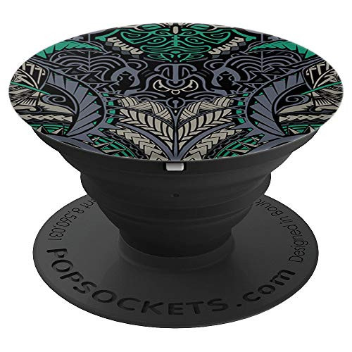 Polynesian Tattoo Pattern Tribal Tattoos Design Gift - PopSockets Grip and Stand for Phones and Tablets Polynesian Tattoo Pattern Tribal Tattoos Design Gift - PopSockets Grip and Stand for Phones and Tablets