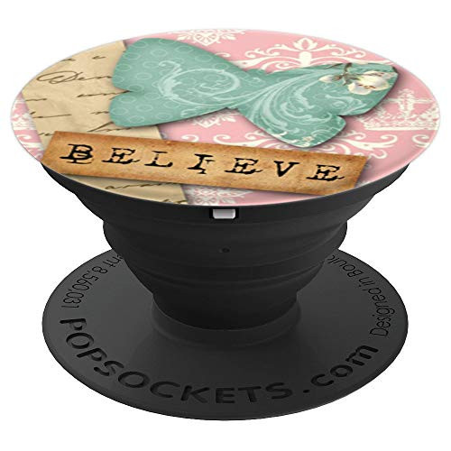 Believe Pop Socket - Believe Popsocket - Inspirational - PopSockets Grip and Stand for Phones and Tablets