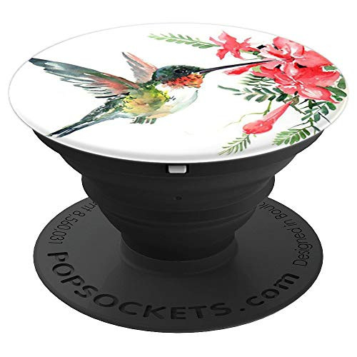 Pop Socket Hummingbird Colored Sketch Phone Stand - PopSockets Grip and Stand for Phones and Tablets