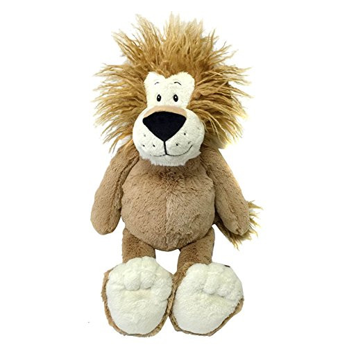 Snuggle Stuffs Plush Sitting Caramel Lovable Lion, 15"