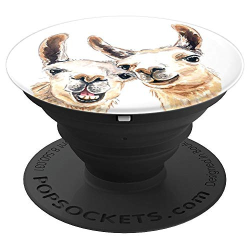Two Cute Alpaca Phone Holder Pop Socket Kickstand - PopSockets Grip and Stand for Phones and Tablets Two Cute Alpaca Phone Holder Pop Socket Kickstand - PopSockets Grip and Stand for Phones and Tablets