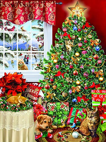 Cat Tree 1000 pc Jigsaw Puzzle by SunsOut