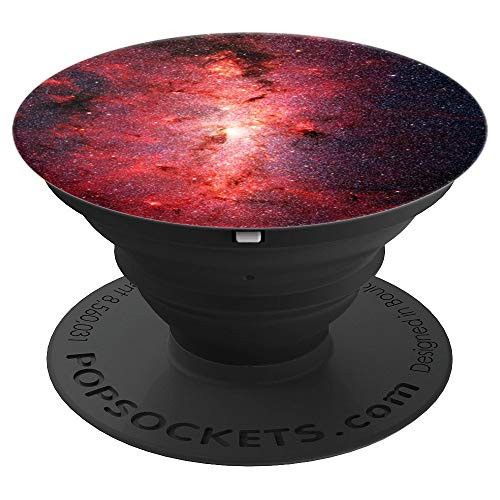 Cool Galaxy Red Nebula Space Stars - PopSockets Grip and Stand for Phones and Tablets