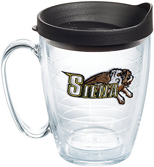 Tervis 1242330 Siena Saints Logo Insulated Tumbler with Emblem and Black Lid, 16oz Mug, Clear Tervis 1242330 Siena Saints Logo Insulated Tumbler with Emblem and Black Lid, 16oz Mug, Clear