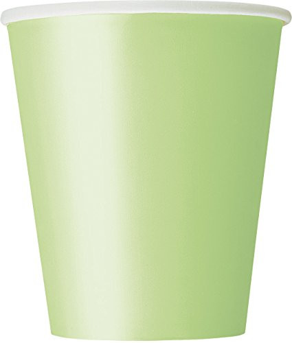 9oz Apple Green Paper Cups, 8ct