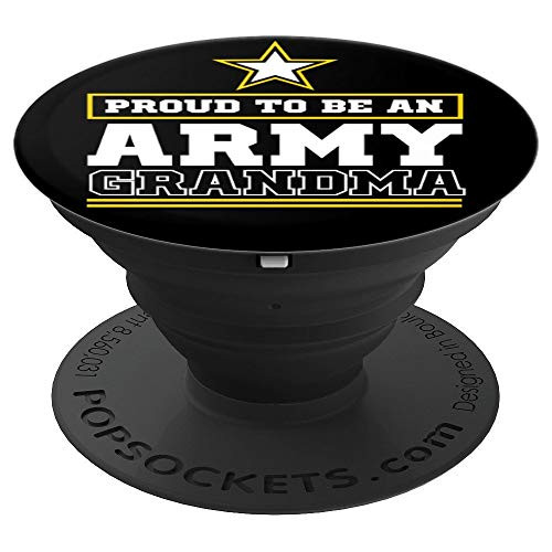 Proud Army Grandma Proud To Be An Army Grandma PopSockets Grip and Stand for Phones and Tablets