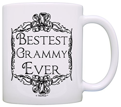 Mother's Day Gift for Grandma Bestest Best Grammy Ever Award Gift Coffee Mug Tea Cup White Mother's Day Gift for Grandma Bestest Best Grammy Ever Award Gift Coffee Mug Tea Cup White
