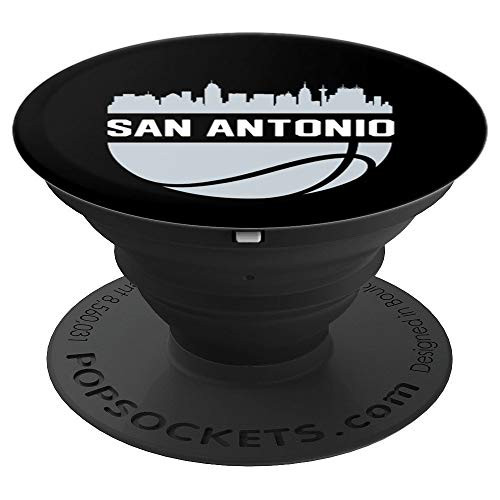 Vintage San Antonio Texas Cityscape Basketball - PopSockets Grip and Stand for Phones and Tablets Vintage San Antonio Texas Cityscape Basketball - PopSockets Grip and Stand for Phones and Tablets