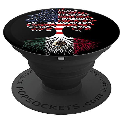 Mexican Roots American Grown Tree Mexico Flag Pop Gifts - PopSockets Grip and Stand for Phones and Tablets Mexican Roots American Grown Tree Mexico Flag Pop Gifts - PopSockets Grip and Stand for Phones and Tablets